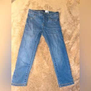 Skinny pull on jeans